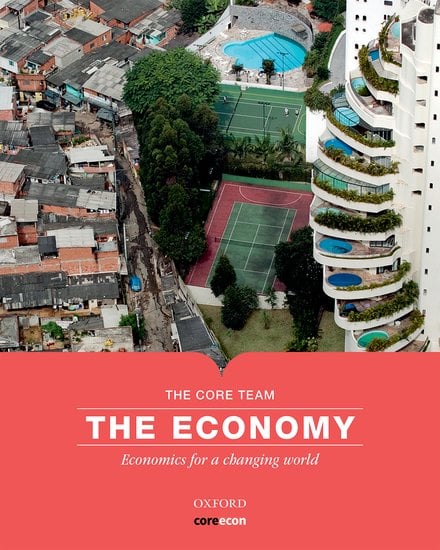 Cover of textbook from the CORE: The Economy: Economics for a Changing World